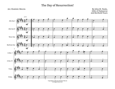 The Day of Resurrection! (arr. Dominic Meccia)