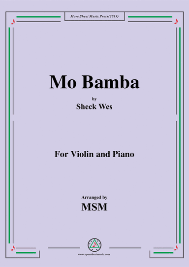 Mo Bamba (arr. Open Cloud)