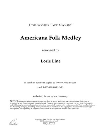 Americana Folk Medley (from PBS Special Lorie Line Live!) (arr. Lorie Line)