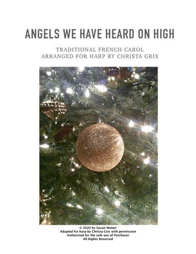 Angels We Have Heard On High (arr. Christa Grix)