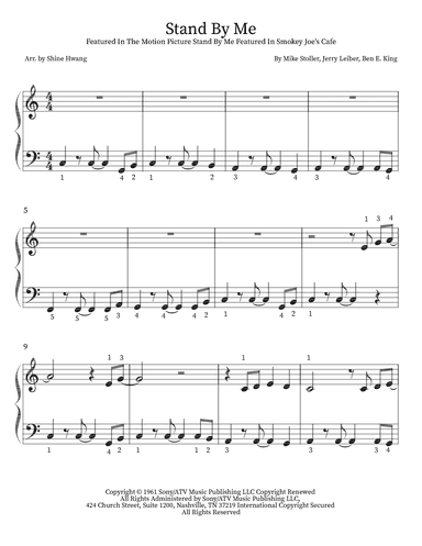 Stand By Me (arr. Shine Hwang)