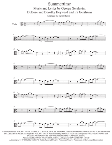 Summertime (arr. Kevin Busse)