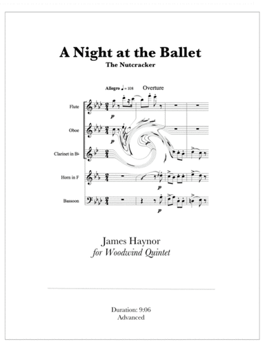 A Night at the Ballet - The Nutcracker for Woodwind Quintet (arr. James Haynor)