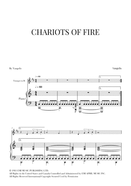 Chariots Of Fire (arr. Cadenza Editions)