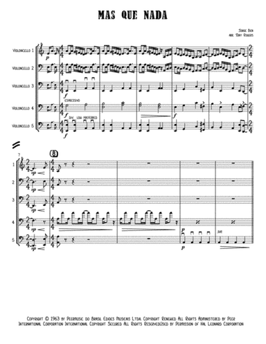 Mas Que Nada (arr. Tony Rogers)