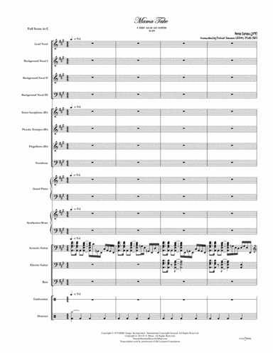 Mama Take (arr. Patrick Sheehan)