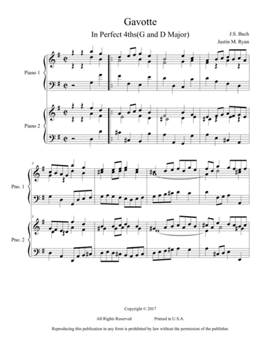 Gavotte (arr. Justin M. Ryan)