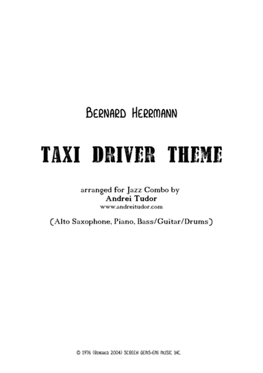 Taxi Driver (theme) (arr. Andrei Tudor)