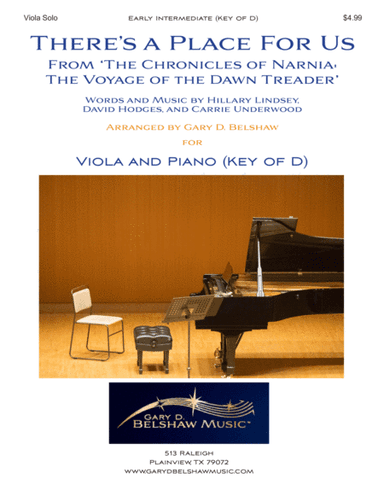 There's A Place For Us (arr. Gary D. Belshaw (ASCAP))