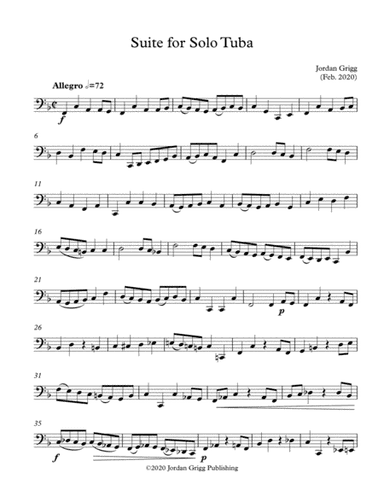 Suite for Solo Tuba
