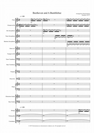 Beethoven and A Bumble Bee (Orchestral Medley of Fur Elise & Flight of the Bumblebee) (arr. Cherylynmusic)