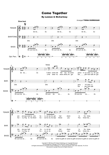 Come Together (arr. Tidda Durrogan)