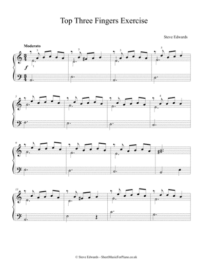 Top Three Fingers Exercise