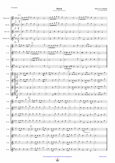 March (Occasional Oratorio) (arr. Josef STASTNY)