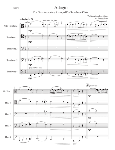 Adagio (arr. Tannen Trees)