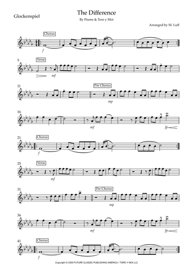 The Difference (arr. Matt Luff)
