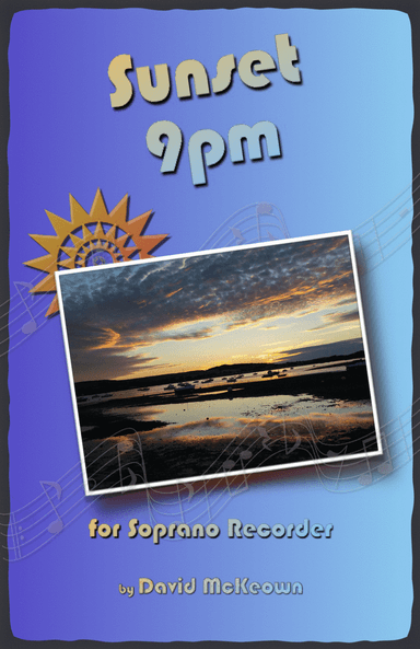 Sunset 9pm, for Soprano Recorder Duet