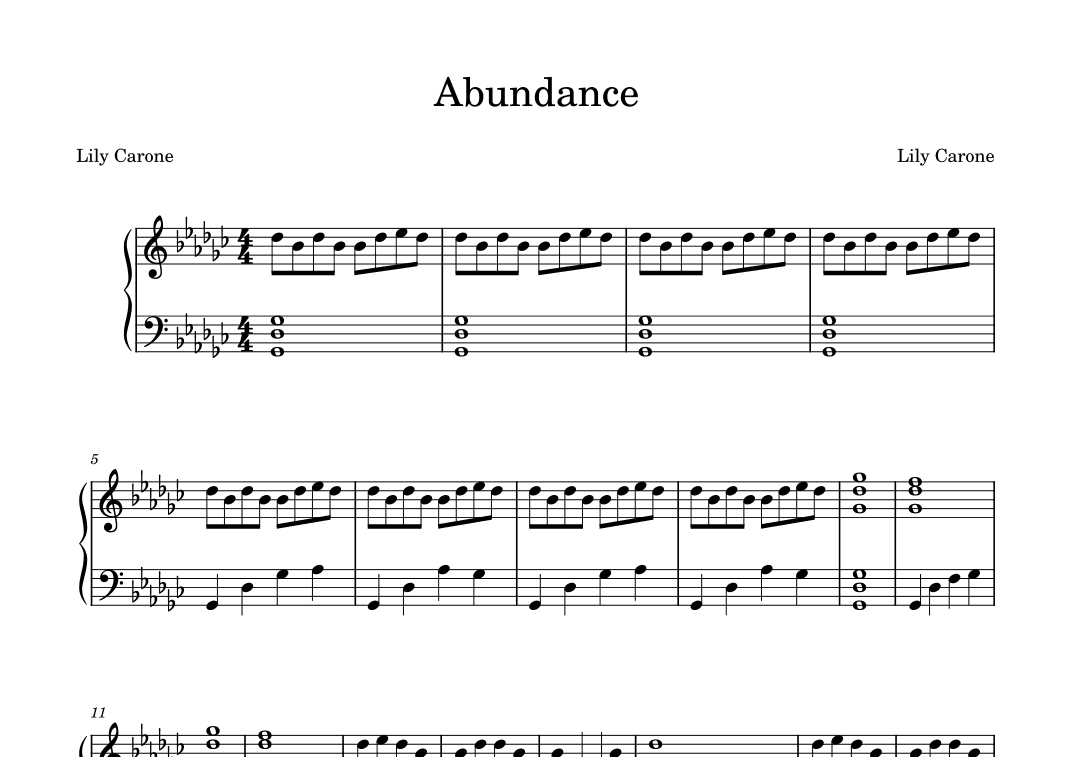 Abundance