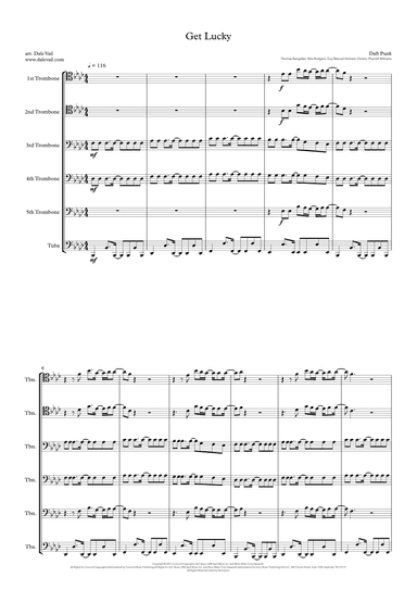 Get Lucky (arr. Dale Vail)