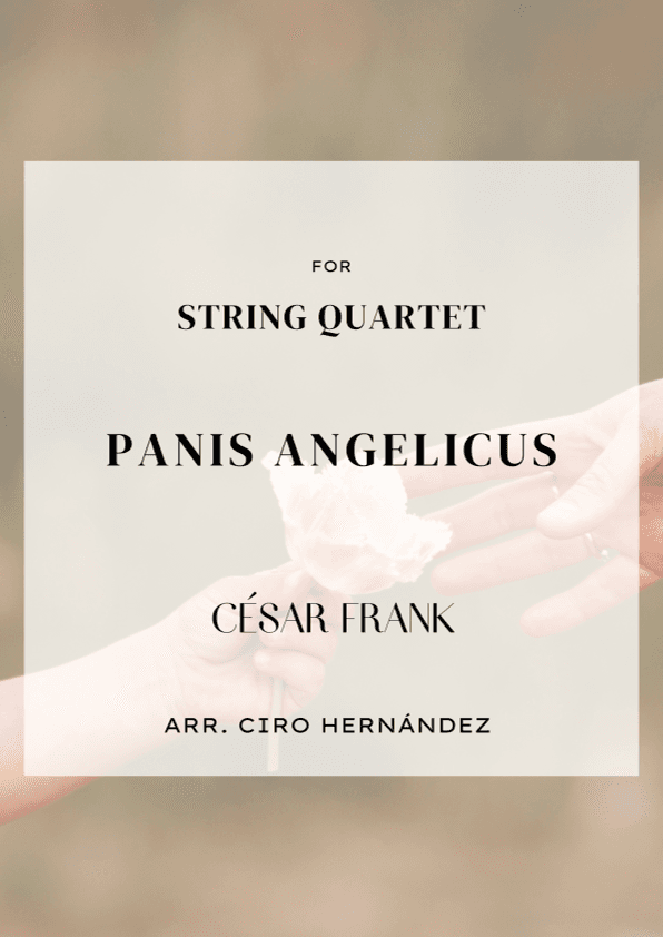 Panis Angelicus (arr. Ciro Hernández)