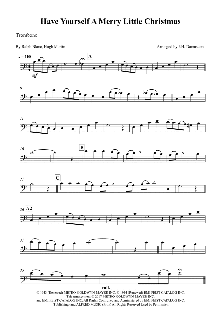 Have Yourself A Merry Little Christmas (arr. P.H. Damasceno)