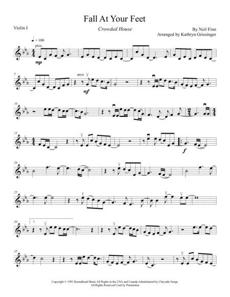 Fall At Your Feet (arr. Kathryn Griesinger)