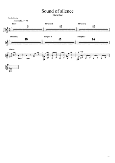 The Sound Of Silence (arr. Hugo Neves)