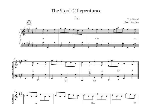 The Stool Of Repentance (arr. Julis Gordon)