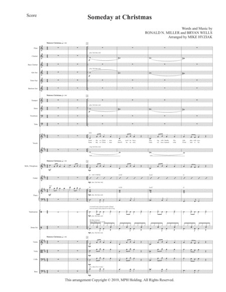 Someday At Christmas (arr. Mike Hyziak)