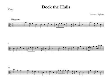 Deck the Halls (arr. SMMUS)