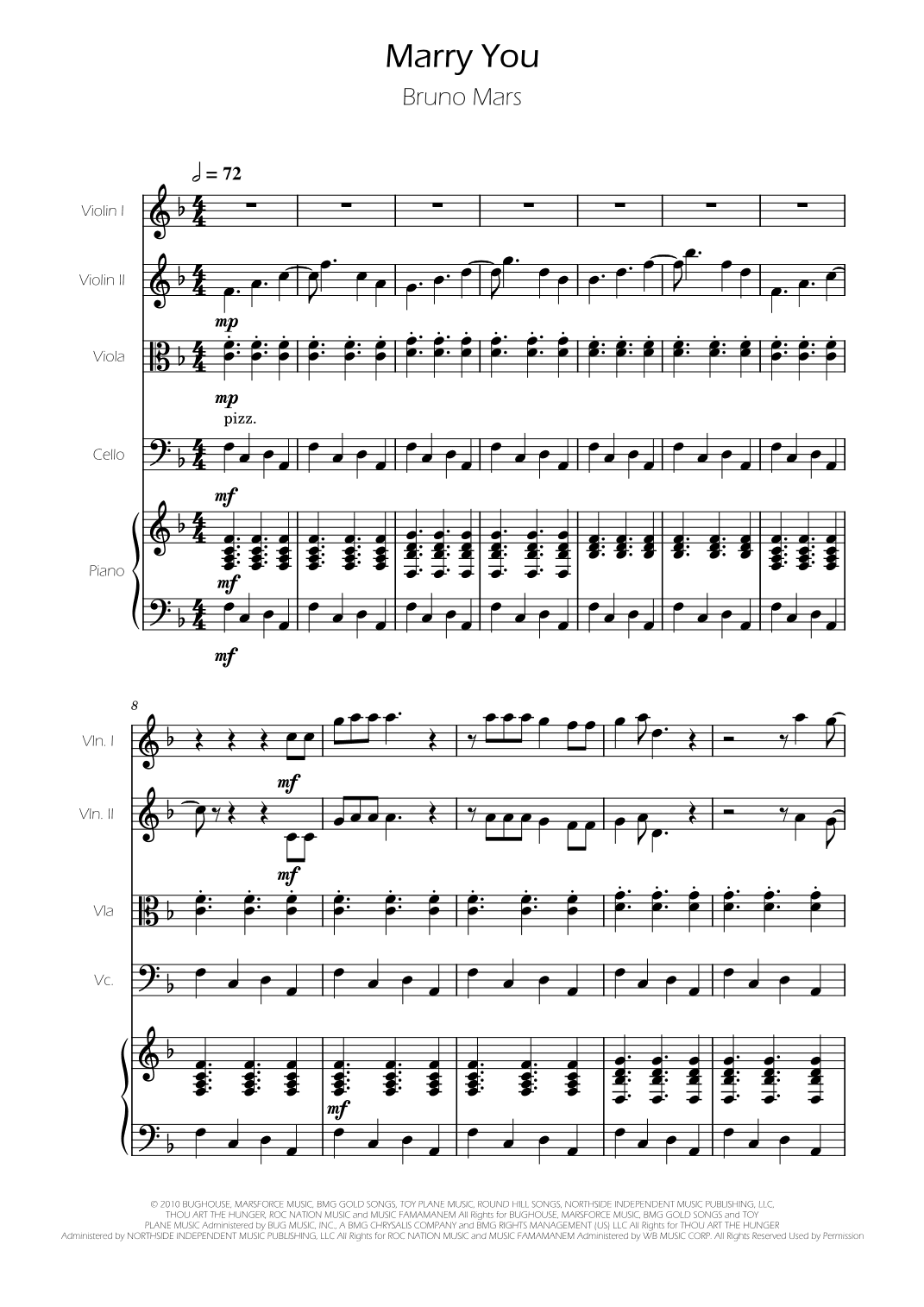 Marry You (arr. Ygor Nunes)