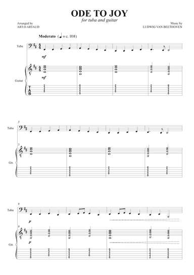 Ode to Joy (arr. Art.o Artaud)