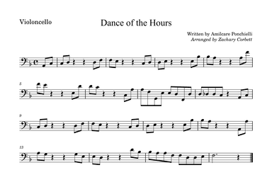 Dance of the Hours (arr. Zachary Corbett)