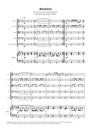 Blackbird (arr. Rodrigo Faleiros)