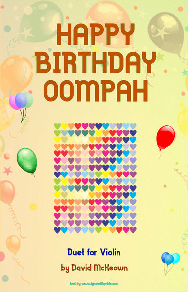 Happy Birthday Oompah, for Violin Duet (arr. David McKeown)