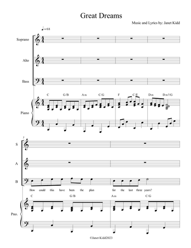 Great Dreams - from Easter Vigil Cantata