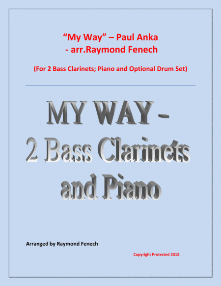 My Way (arr. Raymond Fenech)