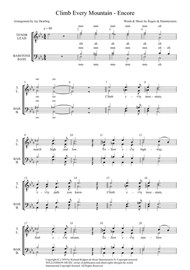 Climb Ev'ry Mountain (arr. Jay Dearling)