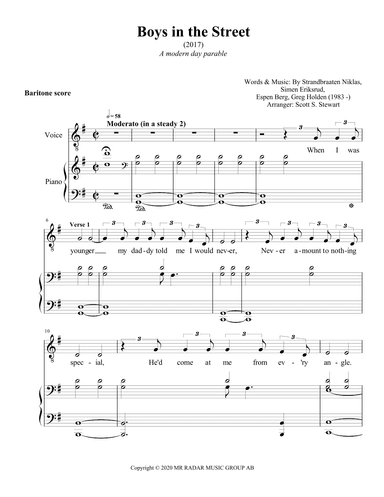 Boys In The Street (arr. Scott S. Stewart)