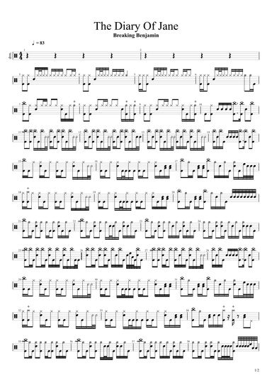 The Diary Of Jane (arr. Cyril Mayer)
