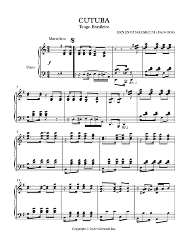 CUTUBA (arr. Globrazil)