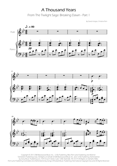 A Thousand Years (arr. Ygor Nunes)