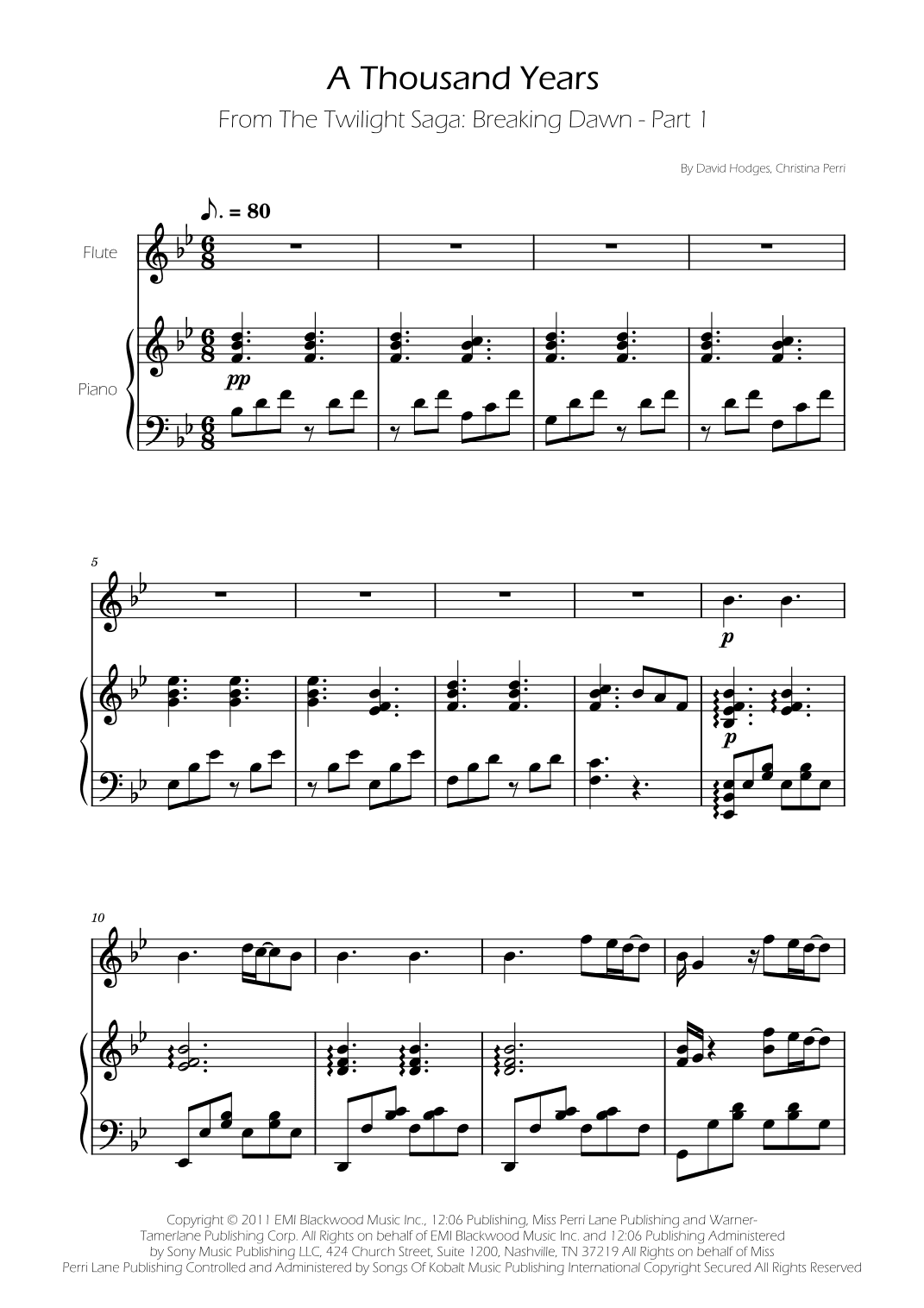 A Thousand Years (arr. Ygor Nunes)