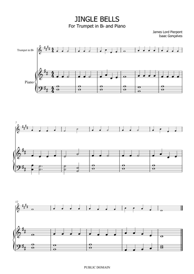 Jingle Bells (arr. Isaac Gonçalves)