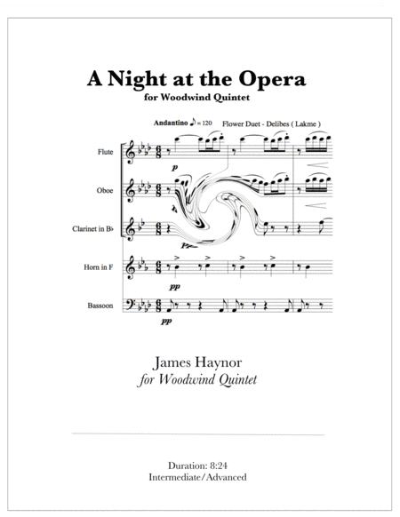 A Night at the Opera for Woodwind Quintet (arr. James Haynor)