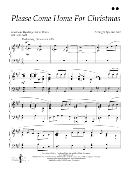 Please Come Home For Christmas (arr. Lorie Line)