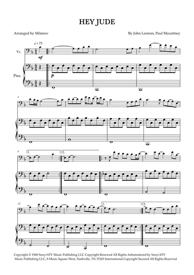 Hey Jude (arr. Milanov)