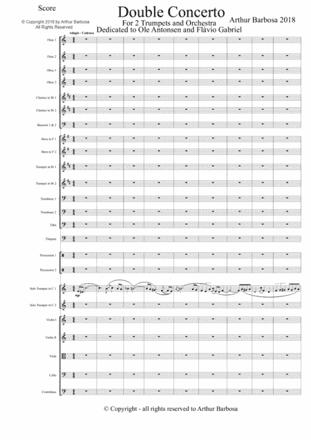 Brazilian Double Trumpet  Concerto