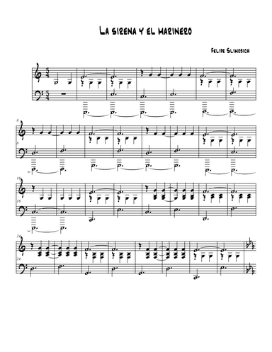 La sirena y el marinero