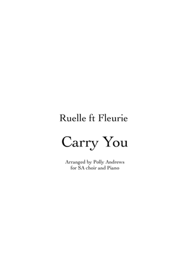 Carry You (arr. Polly Andrews)